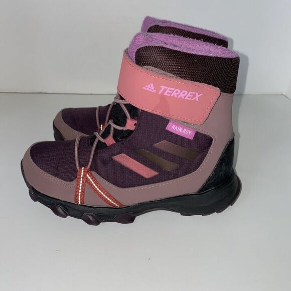 adidas Terrex - Kid's Terrex Snow CF Rain Ready - Winter boots Size 11.5 - Picture 8 of 11